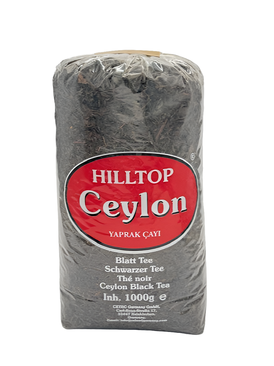 Hilltop Ceylon – Hochwertiger Ceylon Schwarztee, 1000g Blatt-Tee