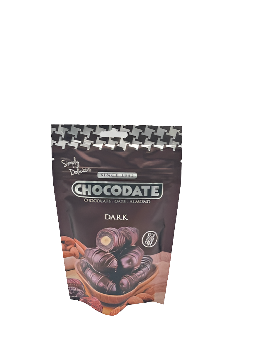 Chocodate Dark – Die raffinierte Kombination aus Dattel, Mandel & edler Zartbitterschokolade!