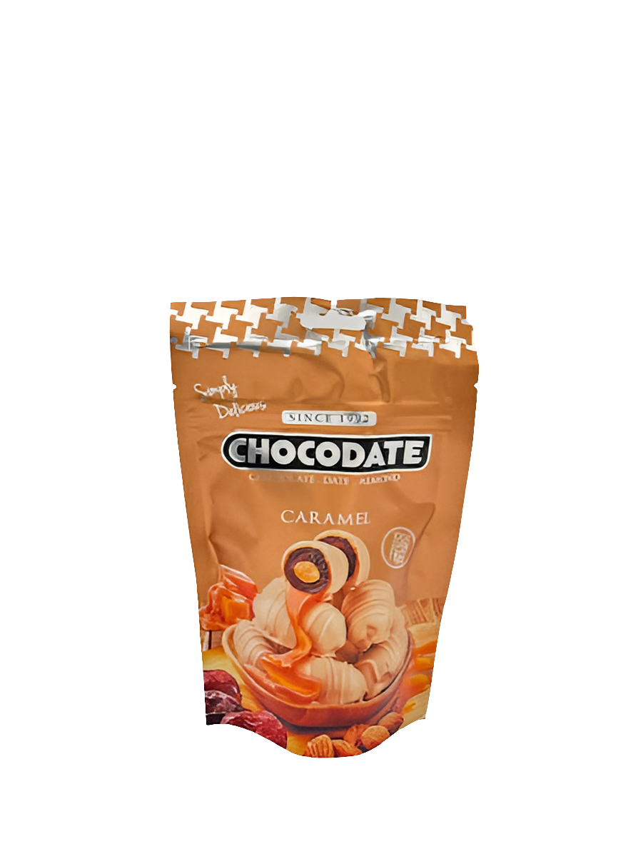 Chocodate Caramel – Die unwiderstehliche Kombination aus Dattel, Mandel & Karamell-Schokolade!
