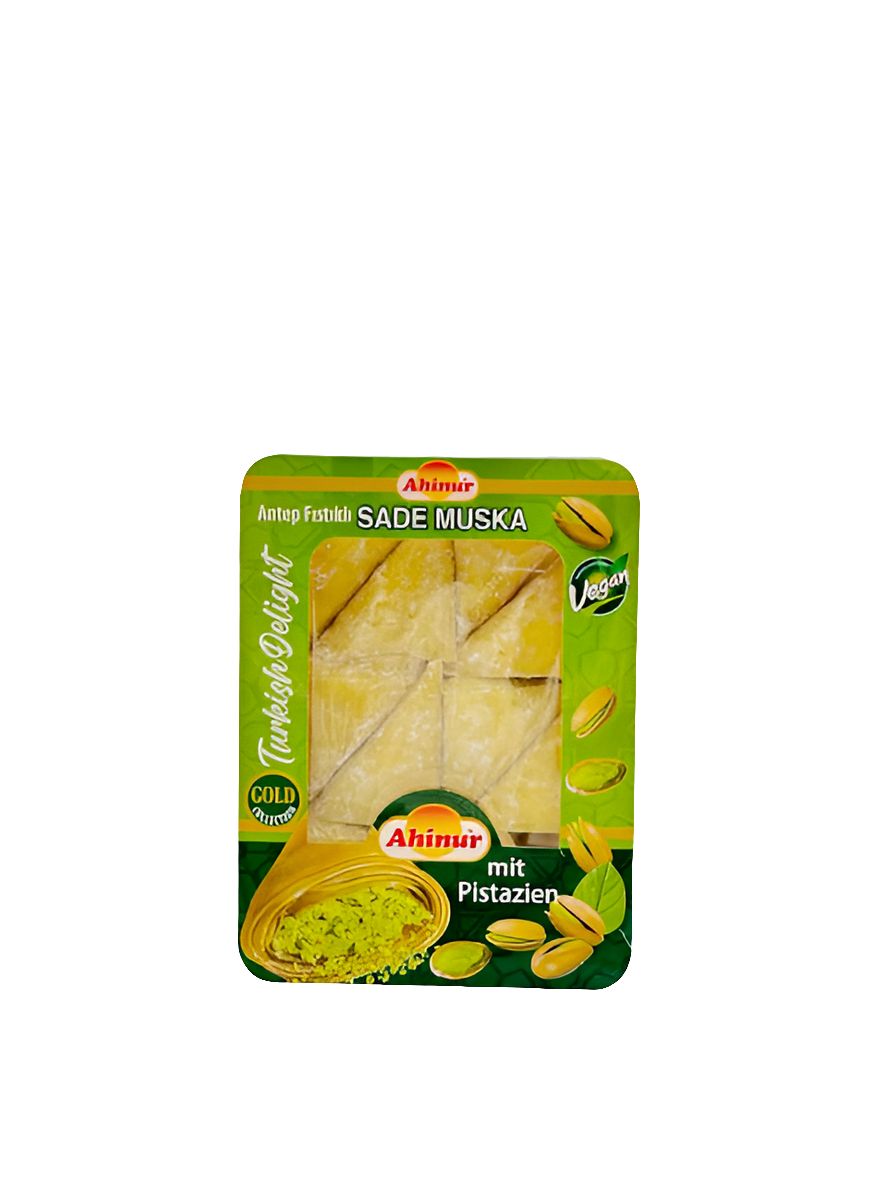 Ahinur Sade Muska – Türkisches Delight mit Pistazien, vegan