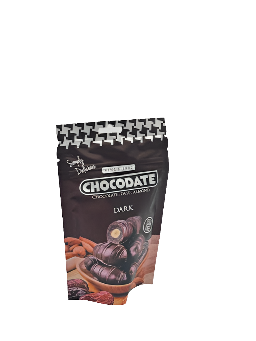 Chocodate Dark – Die raffinierte Kombination aus Dattel, Mandel & edler Zartbitterschokolade!