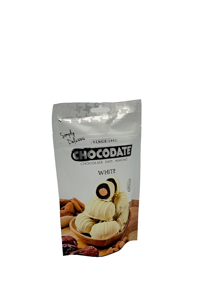 Chocodate White– Die unwiderstehliche Kombination aus Dattel, Mandel & weißer-Schokolade!